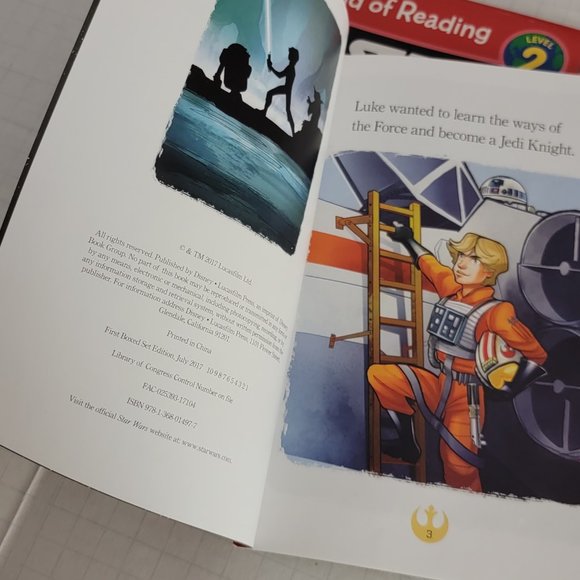 6 Disney Star Wars Learn to Read Books World of Reading Level 2 - Picture 10 of 10
